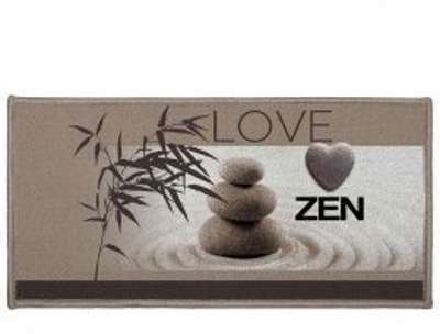Tapis multi-usage (115 cm) Love Zen Taupe Tapis multi-usage (115 cm)