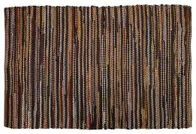 Tapis effet cuir (180 cm) Instant Marron