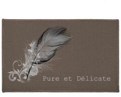 Tapis multi-usage (80 cm) Délicatesse taupe