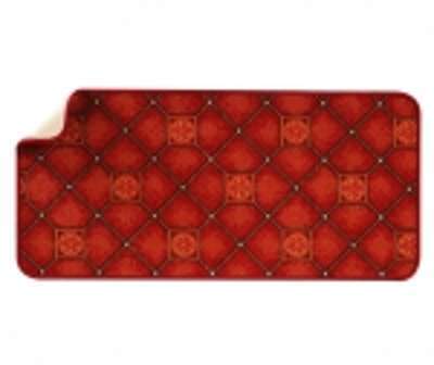 Tapis cuisine motif carrelage