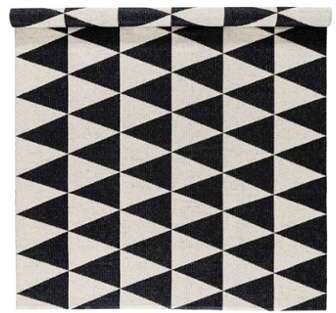 Tapis Rime large noir 200x300 cm Tapis Rime large noir 200x300