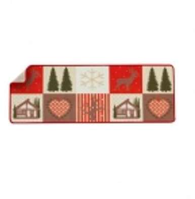 Tapis cuisine motif cocotte et ses poussins