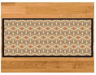 Tapis cuisine Azulejos Crudo 50x150 cm
