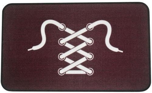 Paillasson Tapis De Cuisine Passage Décor Lacets Chaussures Paillasson Tapis De Cuisine