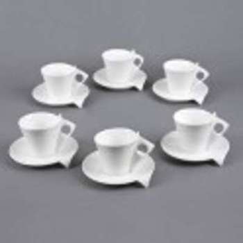 Coffret 6 tasses à café libra Coffret 6 tasses à café libra