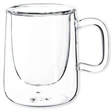 Tasse à café en verre 9cl - Lot de 2