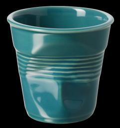 Gobelet froissé Espresso Revol 8 cl lagune Gobelet froissé Espresso Revol