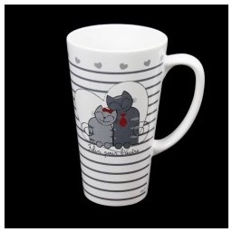 Grand mug long Félin pour lautre 45 cl