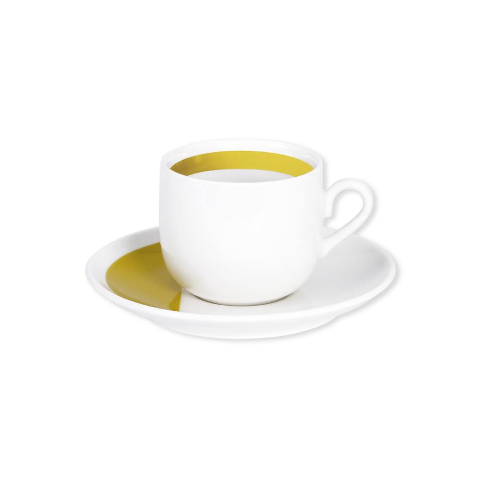 Tasse à café en porcelaine 11cl - Lot de 6