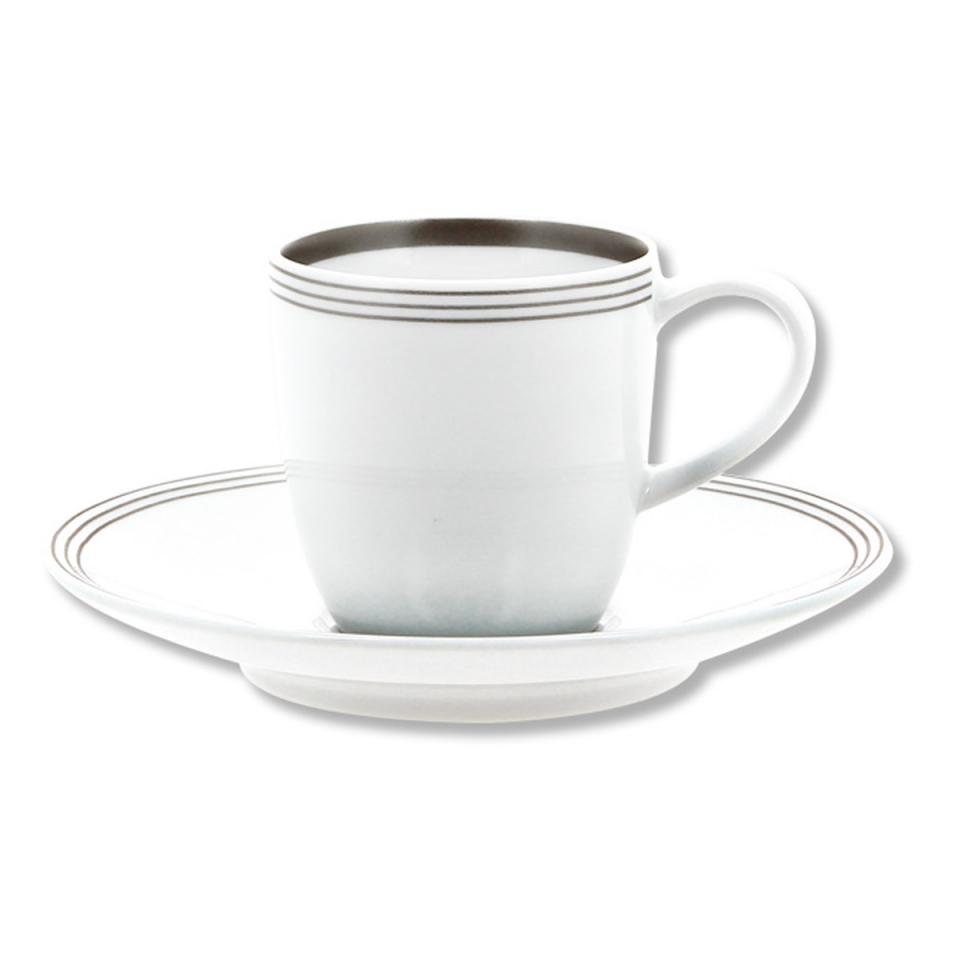 Tasse à café en porcelaine 15cl - Lot de 6
