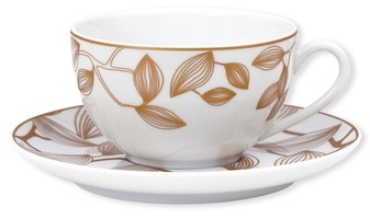 Tasse à thé en porcelaine 20cl - Coffret de 6 - Lo