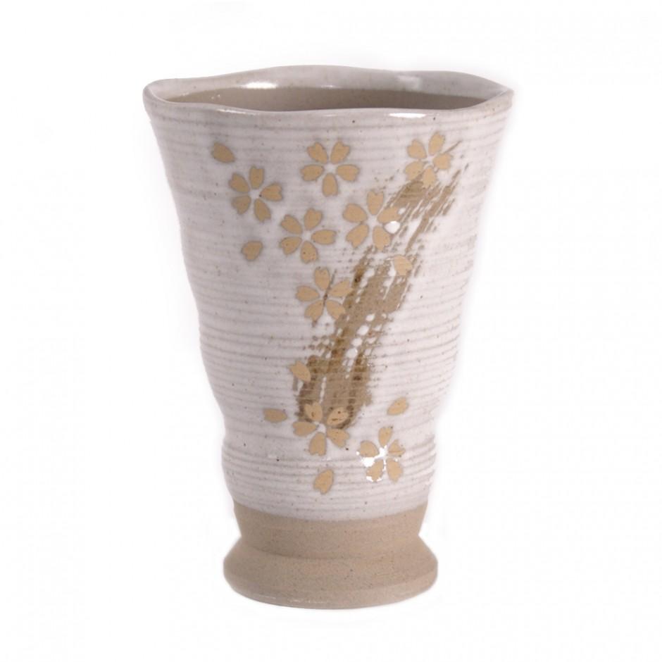 Mazagran beige japonais à thé en céramique 146243