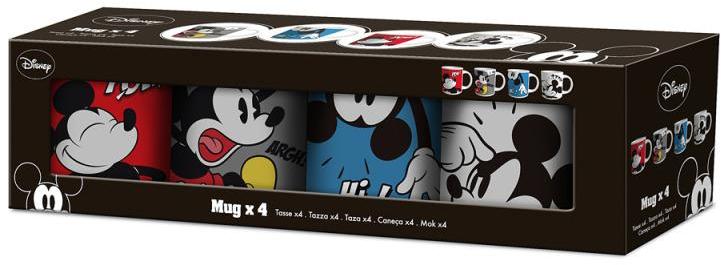Coffret cadeau de 4 mugs Mickey?