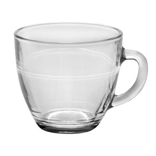 Tasse à café 22cl en verre trempé (par 6) Gigogne