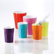 Tasse à expresso en céramique - 10 cl - 6 couleurs