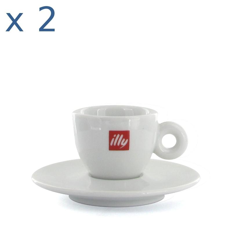 Tasse illy : Espresso 6 cl - par 2
