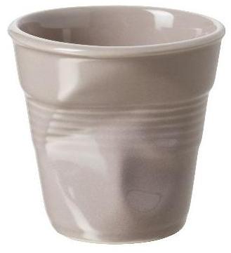 Gobelet froissé taupe - Tasse expresso 8 cl - Gobe