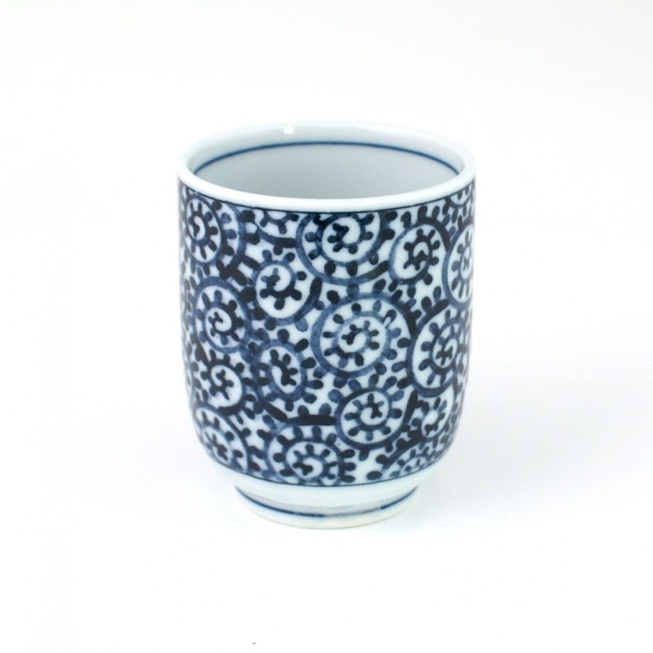 Tasse japonaise à thé en céramique tako-karakusa