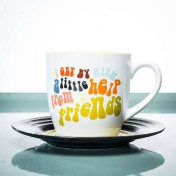 Tasse Lennon/McCartney I Get By with a Little Help