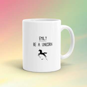 Tasse Licorne Personnalisable Tasse Licorne Personnalisable