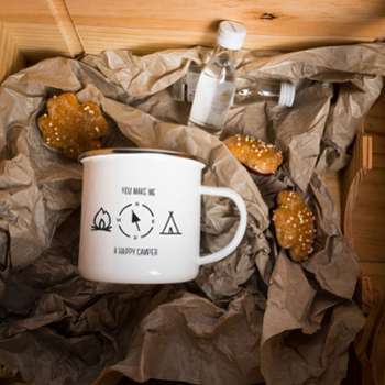 Tasse Métal Happy Camper Tasse Métal Happy Camper