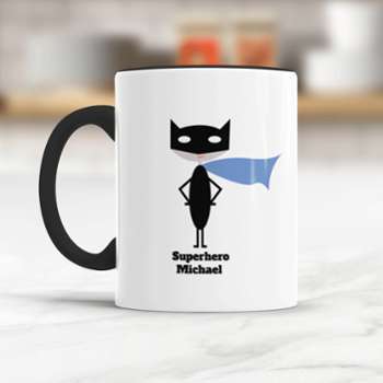 Tasse personnalisable Super-héros héroïne Tasse personnalisable Super-héros