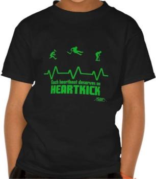 Heartbeat scooter T-shirt
