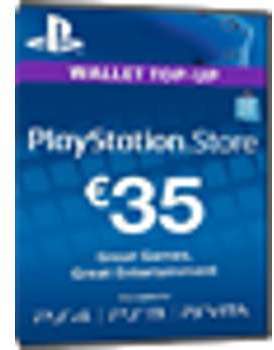 PSN Card 35 Euro Autriche - Playstation Network Credit PSN Card 35 Euro Autriche