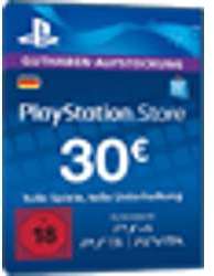 PSN Card 30 Euro DE - Playstation Network Credit PSN Card 30 Euro DE - Playstation