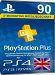 Playstation PLUS - PSN PLUS Card - 90 jours - UK Playstation PLUS - PSN PLUS