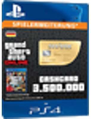 GTA Online Cash Card - 3 500 000 - Whale Shark PS4 GTA Online Cash Card - 3 500