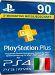 Playstation PLUS - PSN PLUS Card - 90 jours - IT