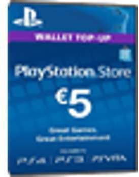 PSN Card 5 Euro Autriche - Playstation Network Credit PSN Card 5 Euro Autriche -