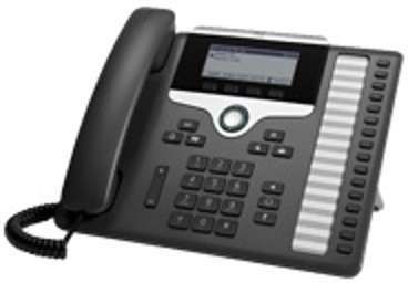 IP Phone 7861 Téléphone VoIP, câble, fxation au mu