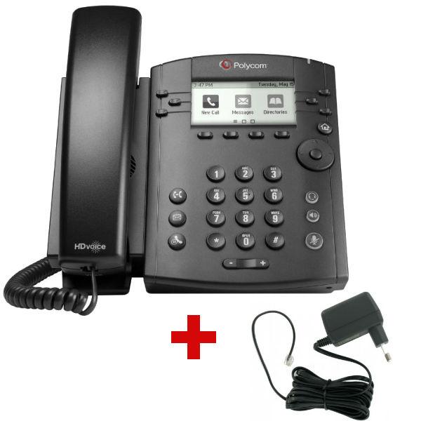 Polycom VVX 311 + Alimentation