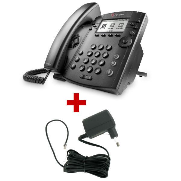 Polycom VVX 301 + Alimentation secteur