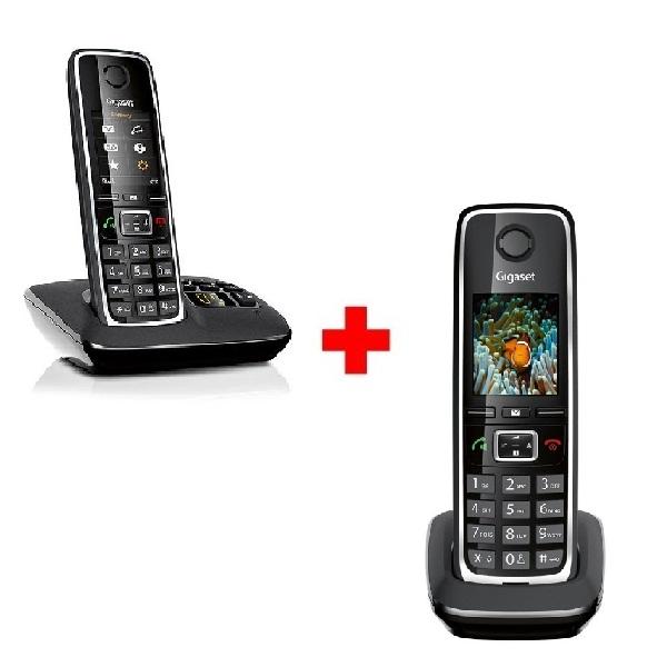 Pack Duo : Gigaset C530A + 1 combiné supplémentair