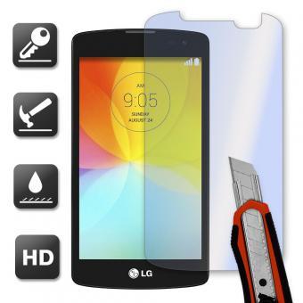 Protection décran en verre pour LG L Fino (transp