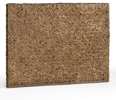 Tête de lit rotin tressé H120 cm, Madeline - AM.PM