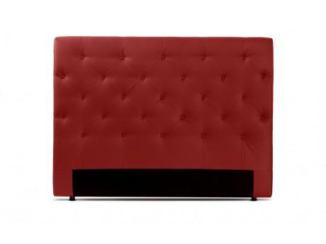 Tête de lit 160 cm ENZA - Simili rouge cerise