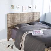 Tête de lit en kubu teinté gris Hauteur 113 cm KUB