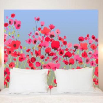 Tête de lit Poppy Power MADEMOISELLE TISS, 160 x 1