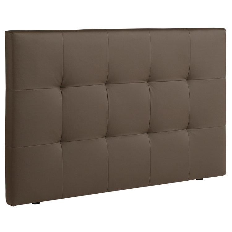 Tête de lit en bois matelassé Largeur 167cm NINO Taupe Tête de lit en bois matelassé