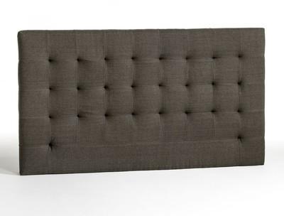 Tête de lit capitonnée lin lavé, Selve H100 cm - A