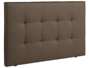 Tête de lit capitonnée 167x8x101cm coloris taupe