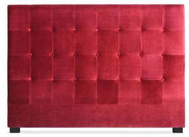 Tête de lit 160 design rouge
