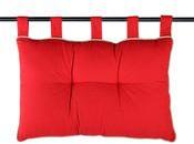 Coussin tête de lit à passant piquage 2 points pas