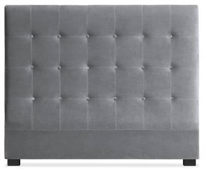 Tête de lit 140 design argent