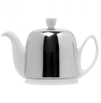 Théière 4 tasses 70cl - blanc - Salam - Guy Degrenne Théière 4 tasses 70cl - blanc