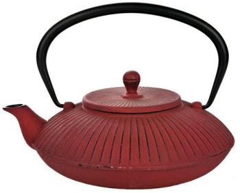 Théière en fonte rouge 1 15 L - Stria - Cosy Trendy Théière en fonte rouge 1 15